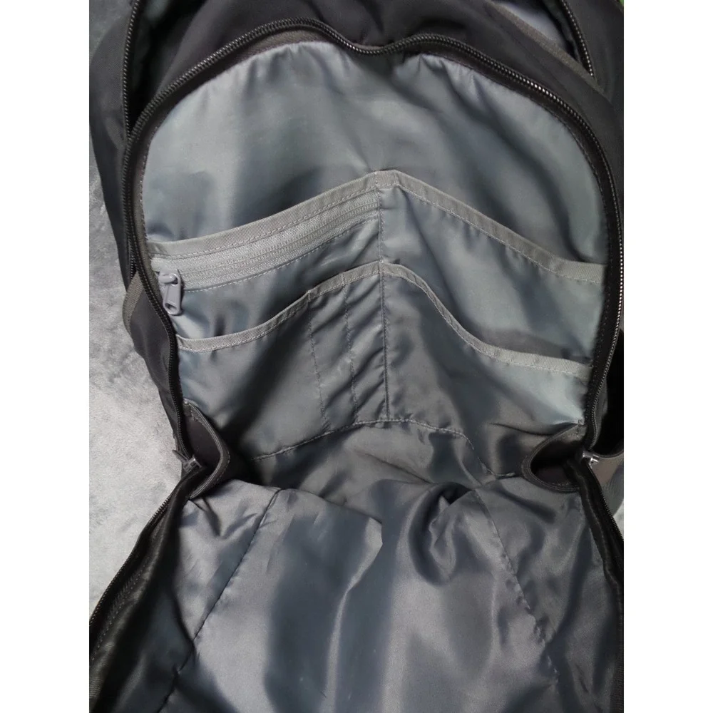 Timbuk2 The Authority Pack Laptop Backpack Black Gray Padded Travel School Work